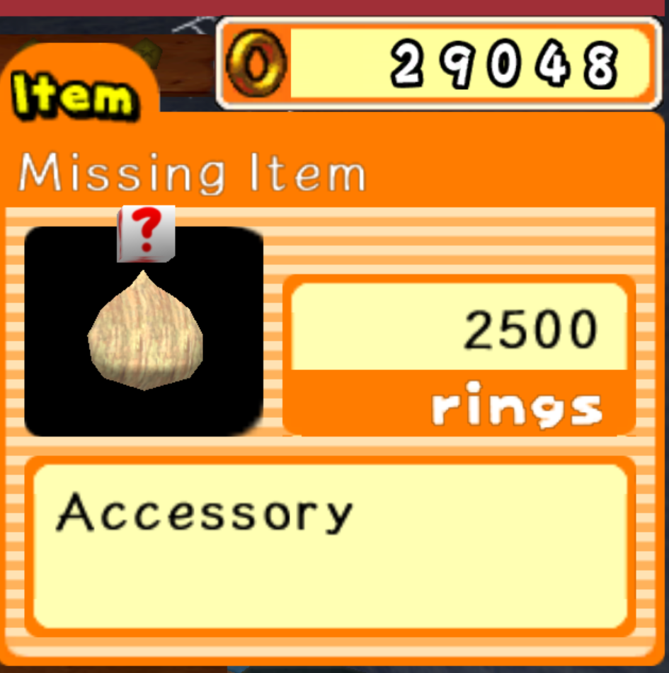 Black Market - Item Not Found