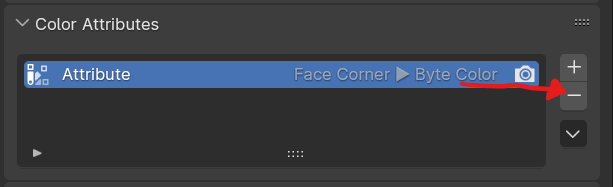Blender - Color Attributes