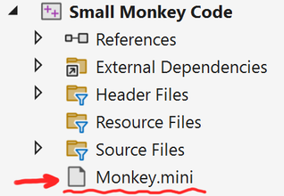 Animal Mini in Code