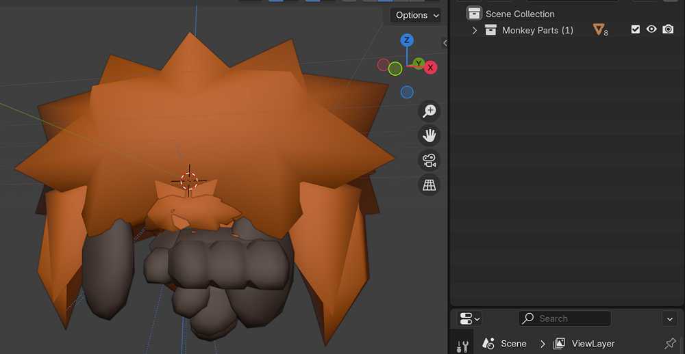 Animal Parts after deleting Chao Hierarchy
